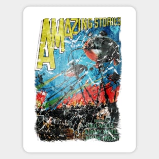 War Of The Worlds - Amazing Stories Magnet